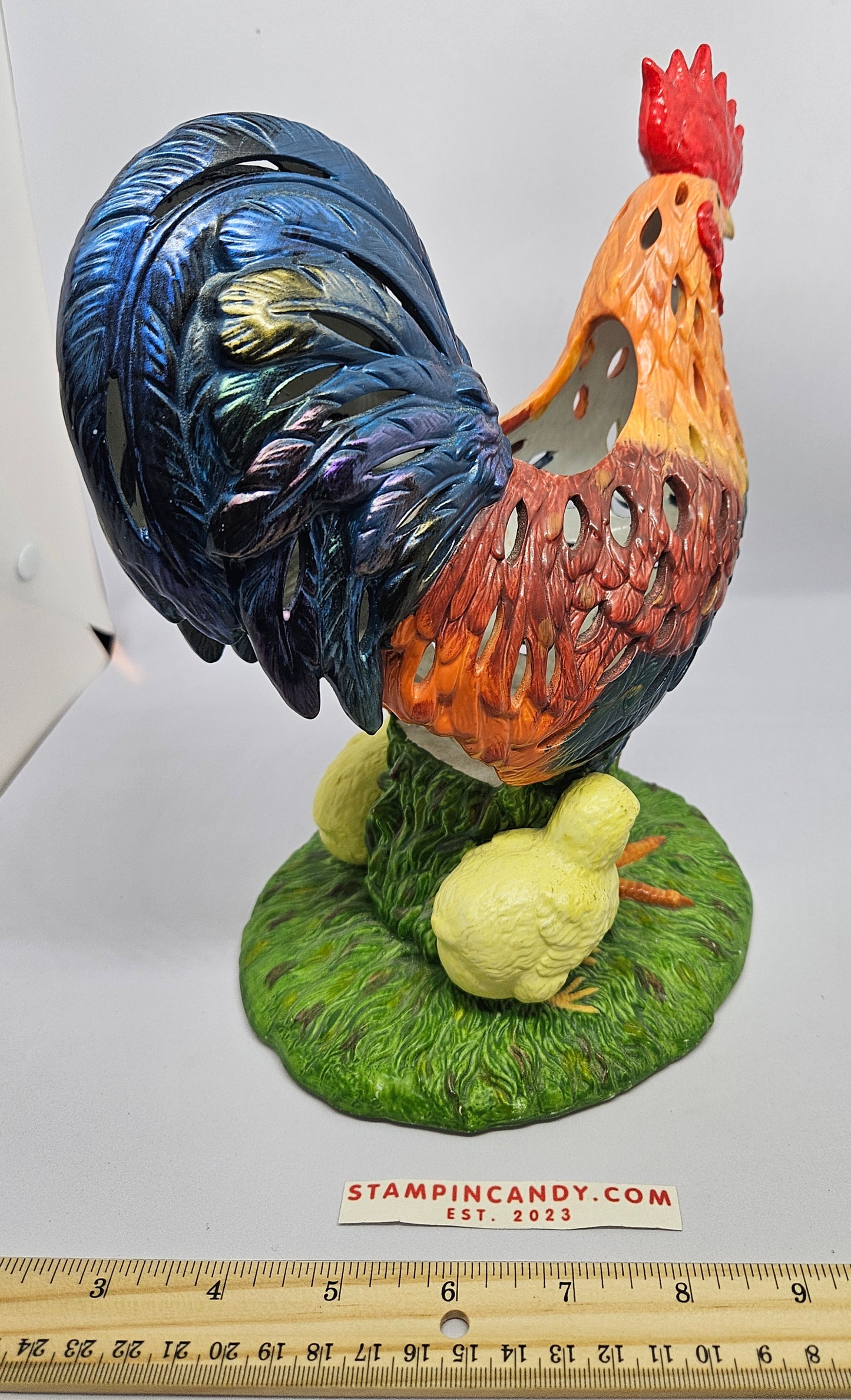 PartyLite - Rooster + 2 Chicks Tealight Holder