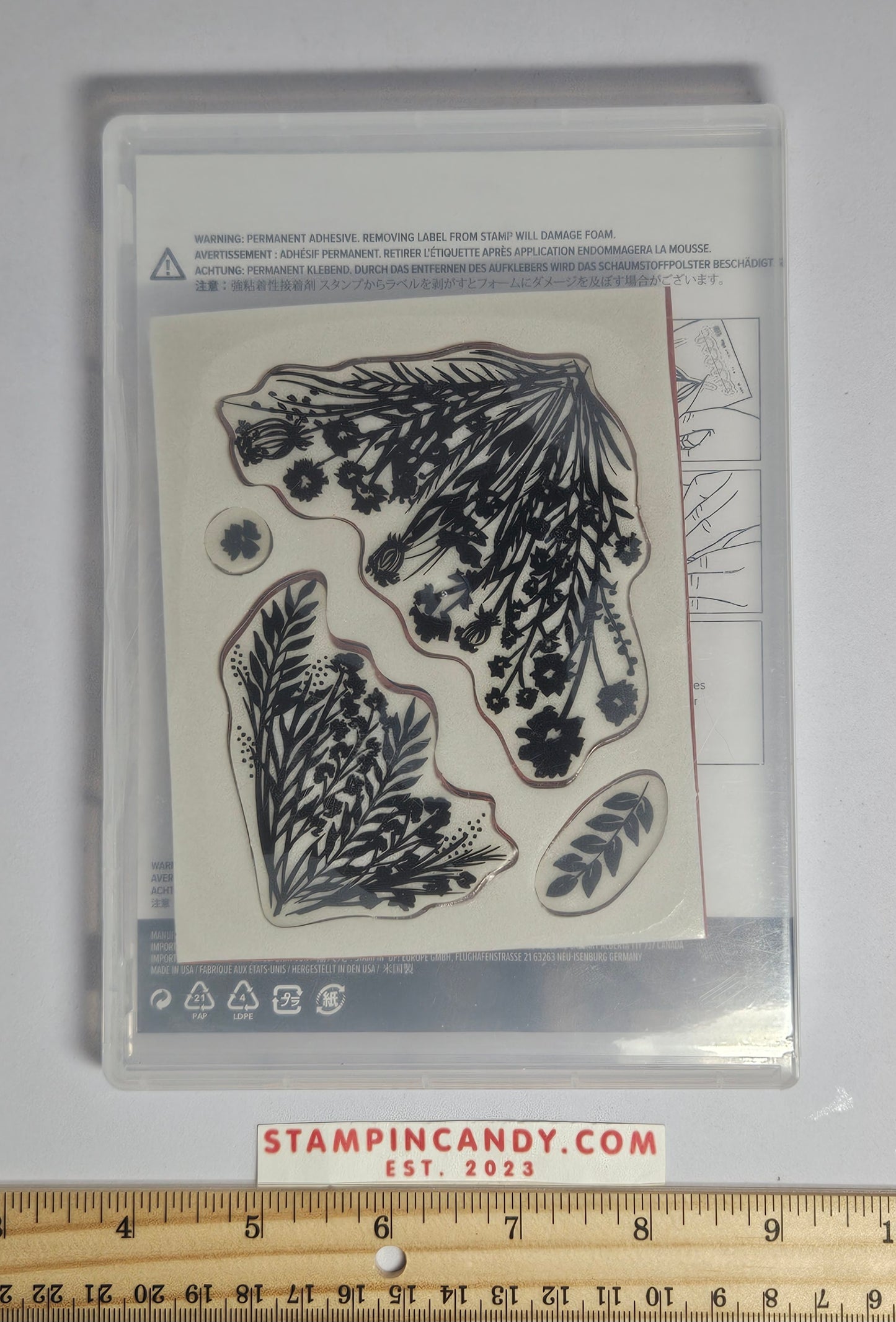 Stampin Up - Corner Bouquet