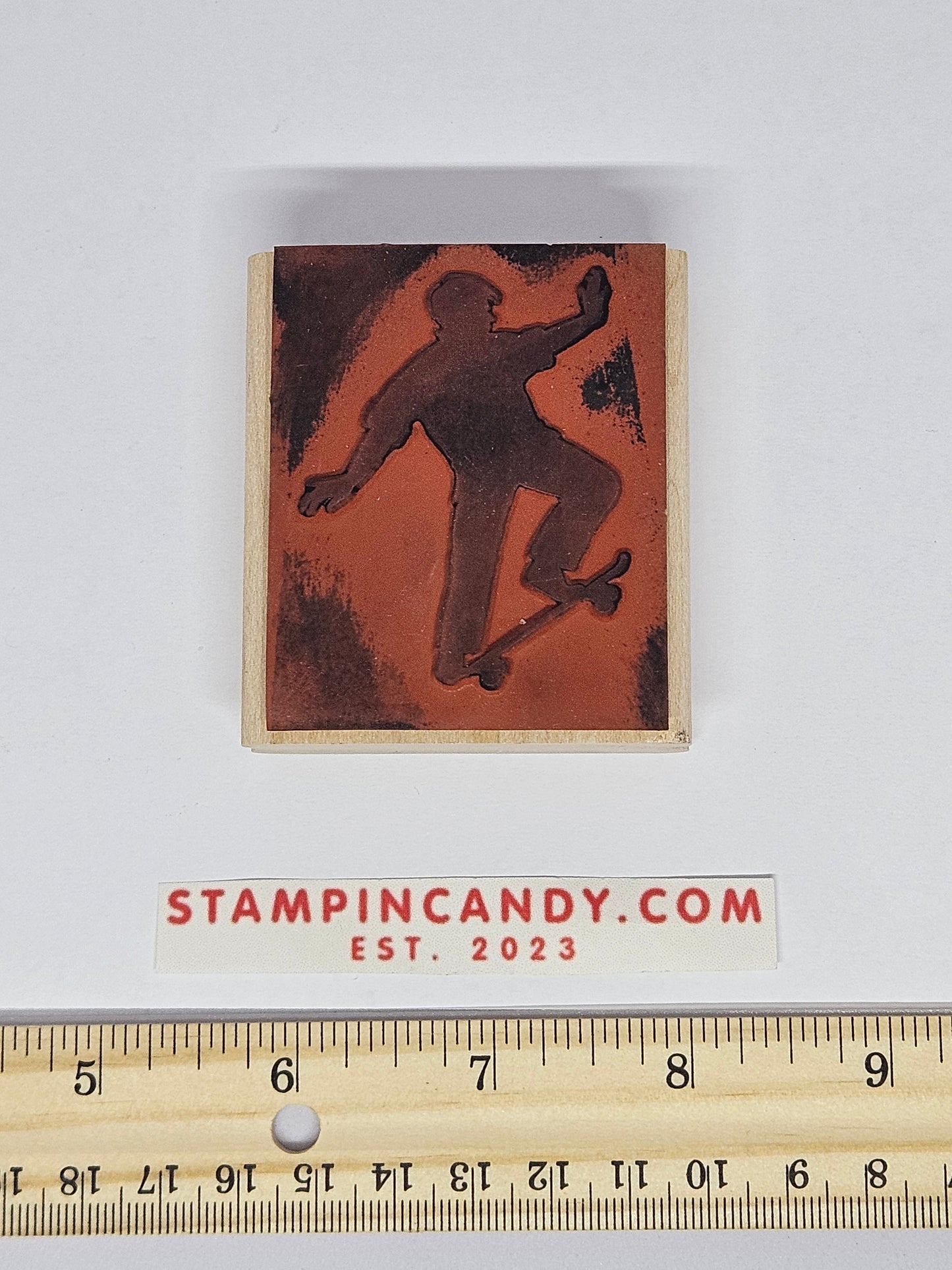 Stampin Up - Skate Boarder