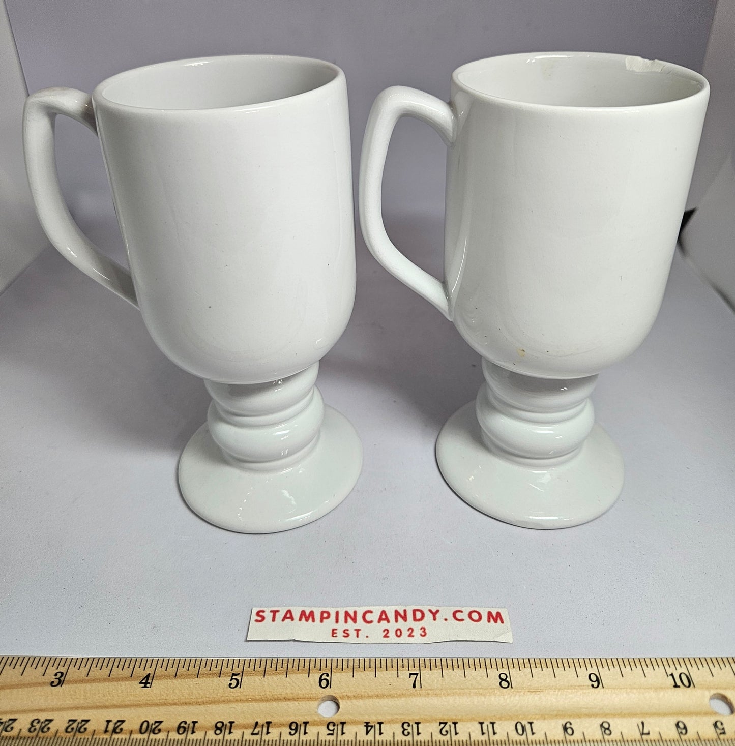 1965 Kaysons Continental Cups "Leaning Tower of Pisa" and "Taj Mahal" Mugs