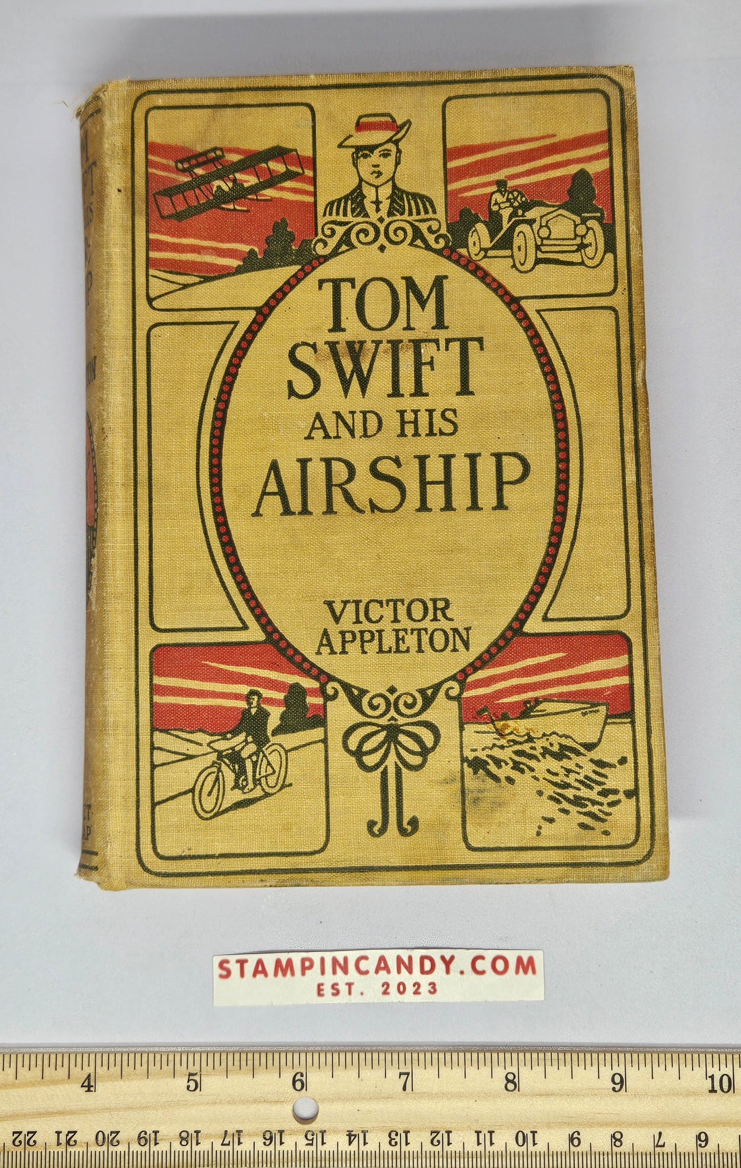 Tom Swift and His Airship - Victor Appleton- 1910 Antique