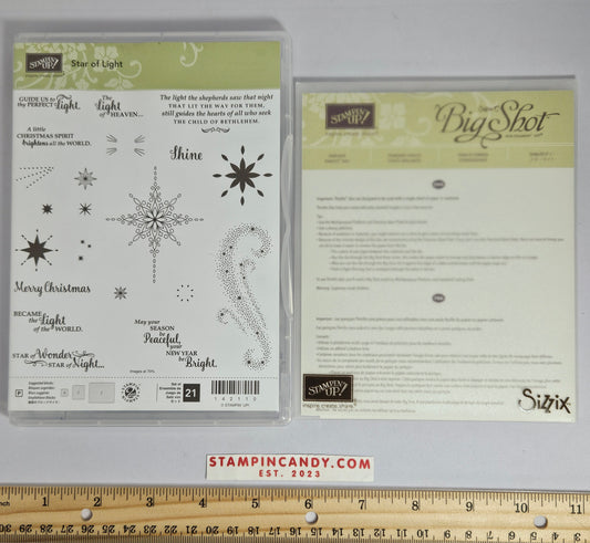 Stampin Up - Star of Light with Starlight Dies