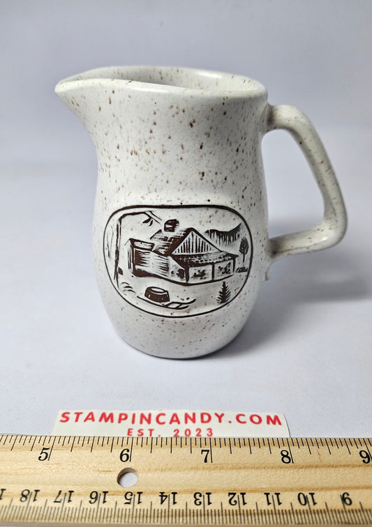Vintage Onion River Pottery Creamer Pitcher
