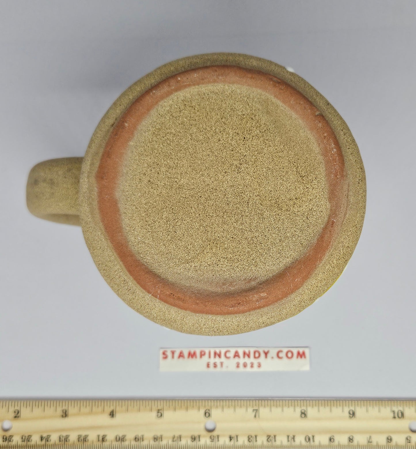 Mexican Large Clay Mug - Cozumel