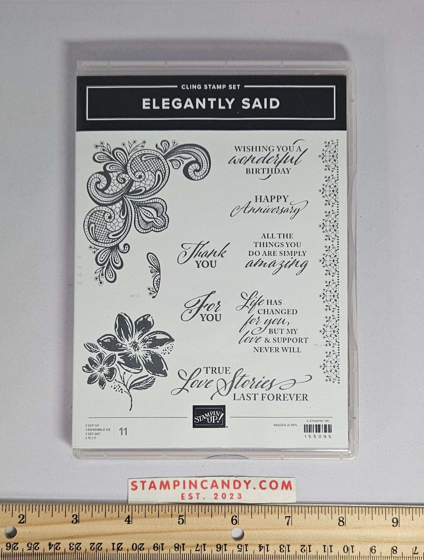 Stampin Up - Elegantly Said *Case Damaged*