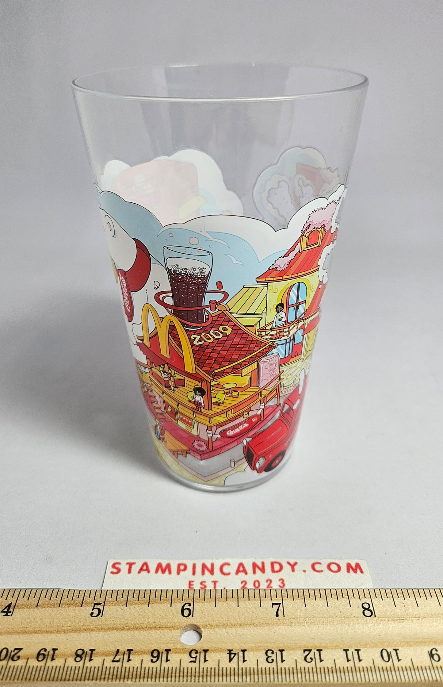 McDonald's Coca-Cola 2024 Happy Meal Plastic Cup