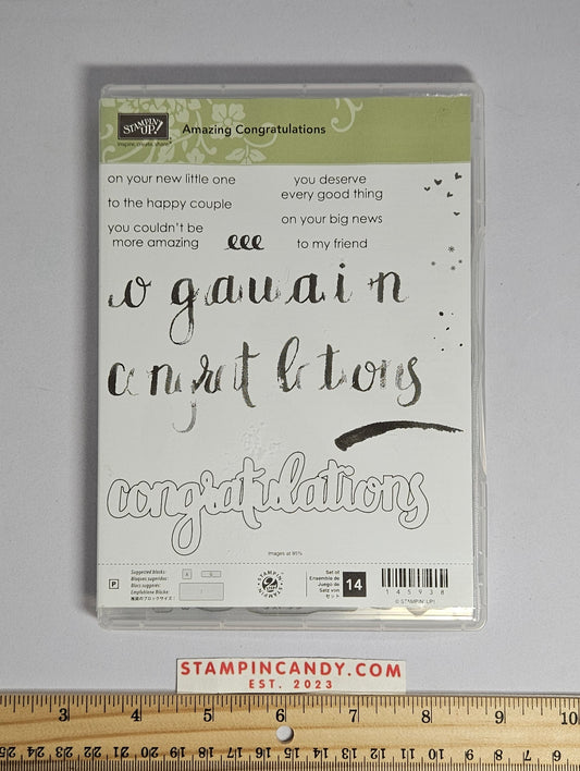 Stampin Up - Amazing Congratulations