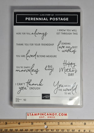 Stampin Up - Perennial Postage *Missing 1 Stamp*