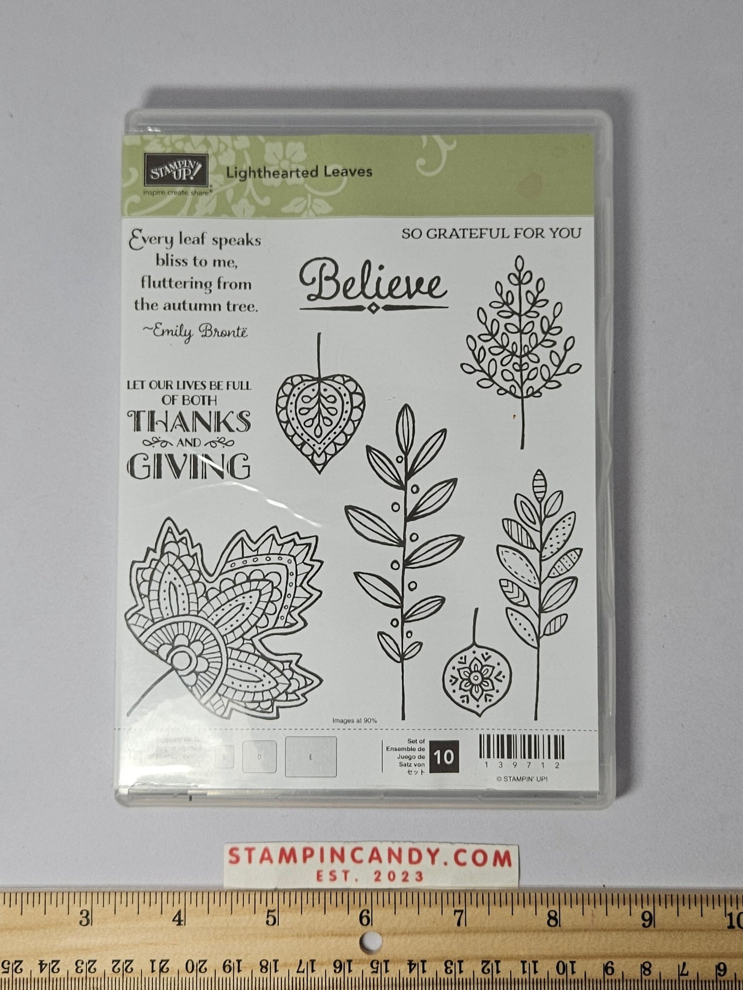Stampin Up - Lighthearted Leaves