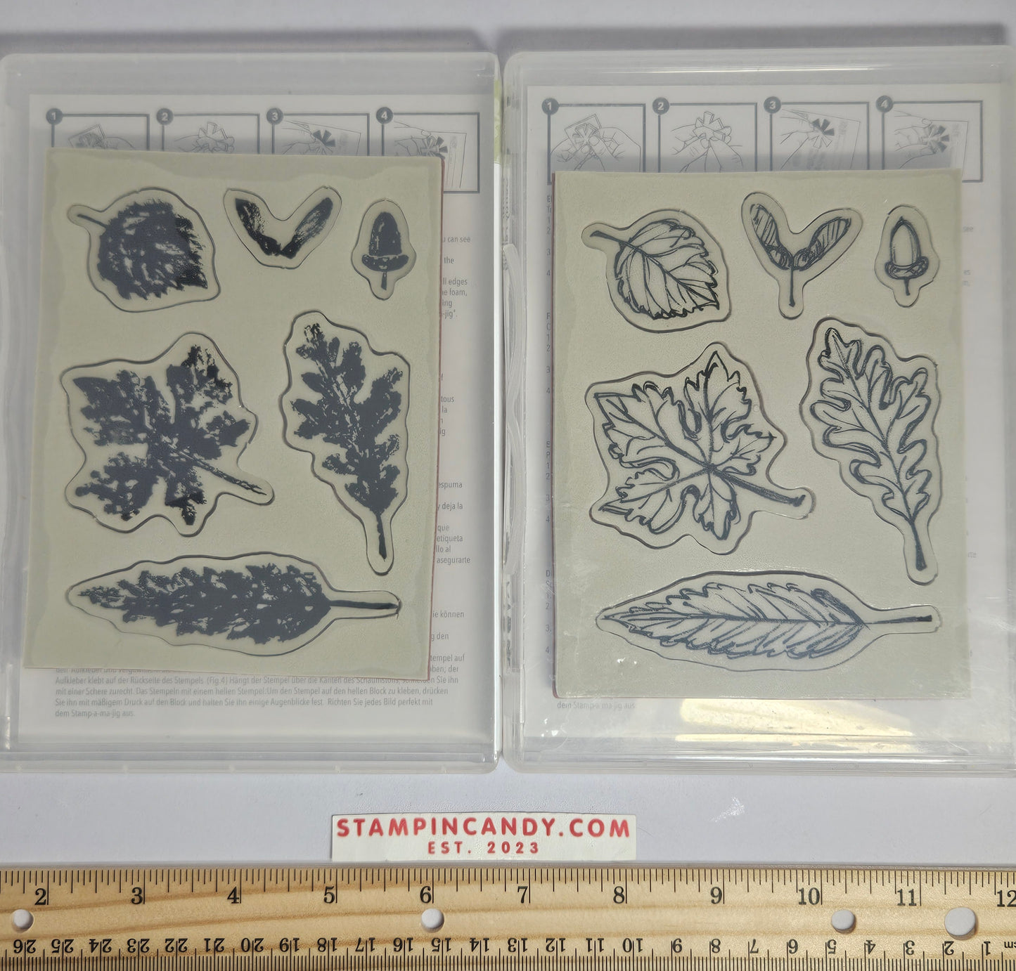 Stampin Up - Gently Falling 1 + 2