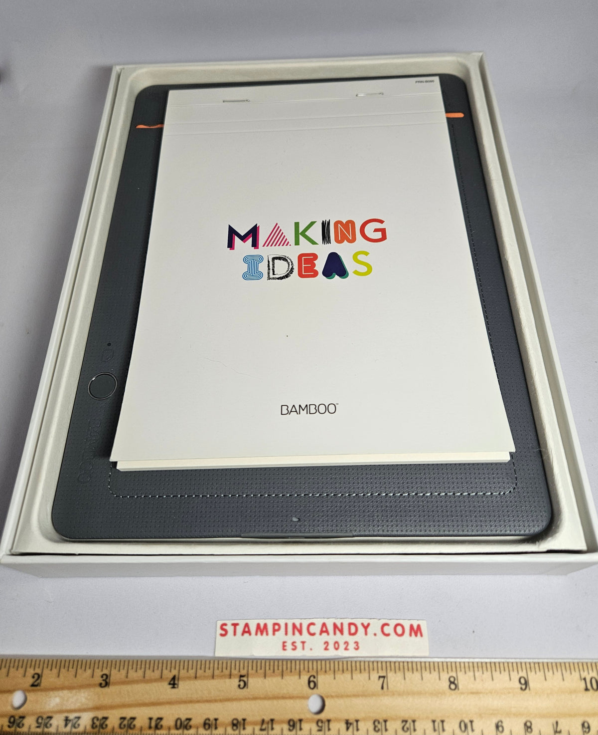 Bamboo Wacom Digital Drawing Tablet with Stylus and Notebook