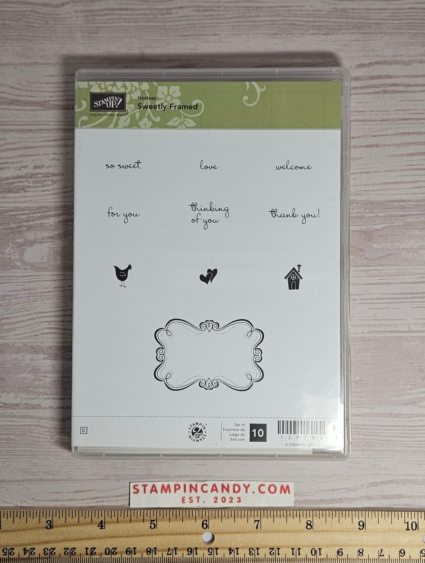 Stampin Up - Sweetly Framed