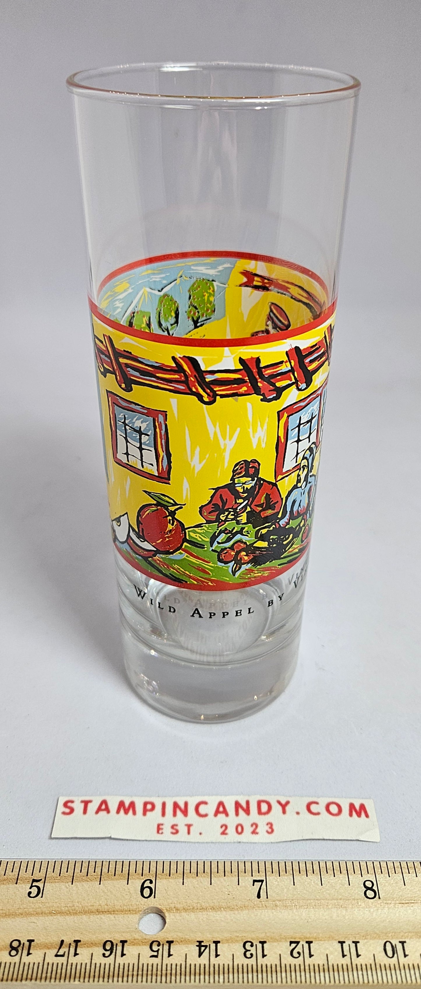 "Wild Appel By Vincent Van Gogh Spirits" Glass