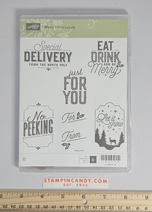 Stampin Up - Merry Little Labels