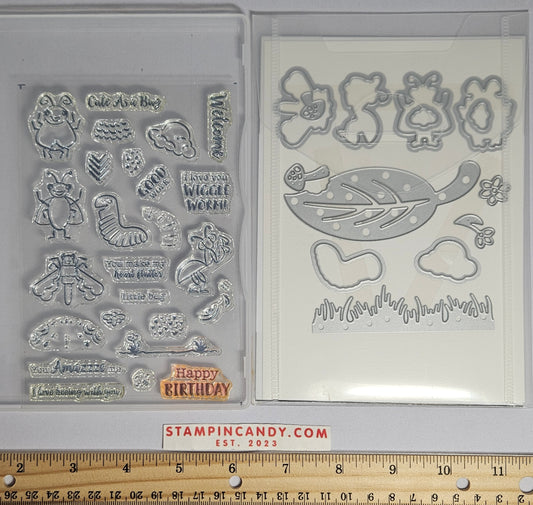 Stampin Up - Wiggle Worms w/ Wiggly Bugs Dies