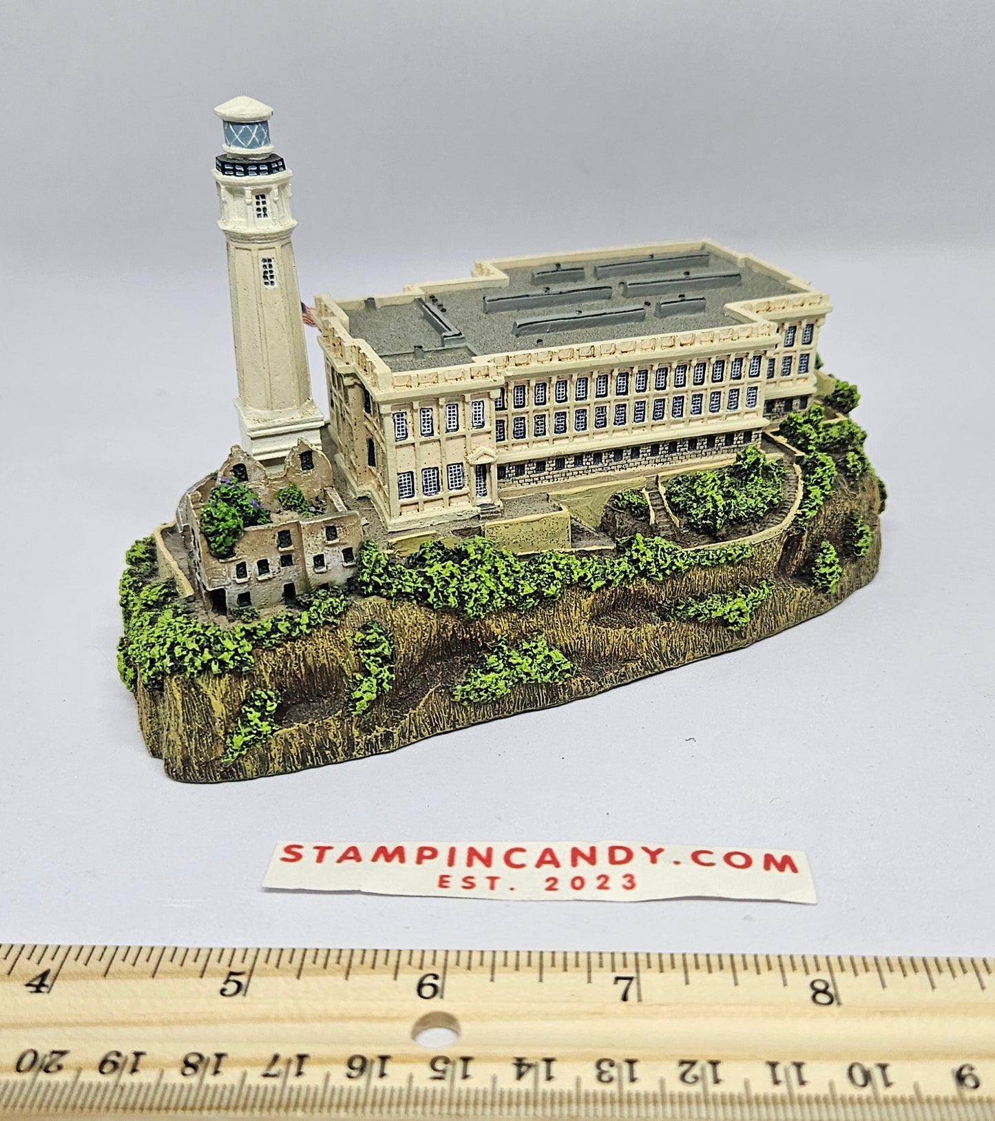 Alcatraz Island/Prison Model - The Danbury Mint