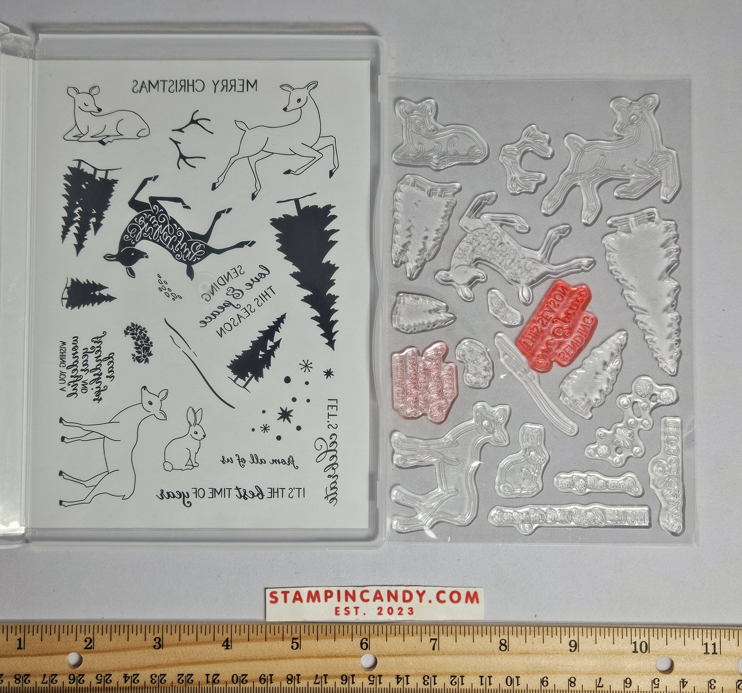 Stampin Up - Peaceful Deer *Missing 1 Stamp*