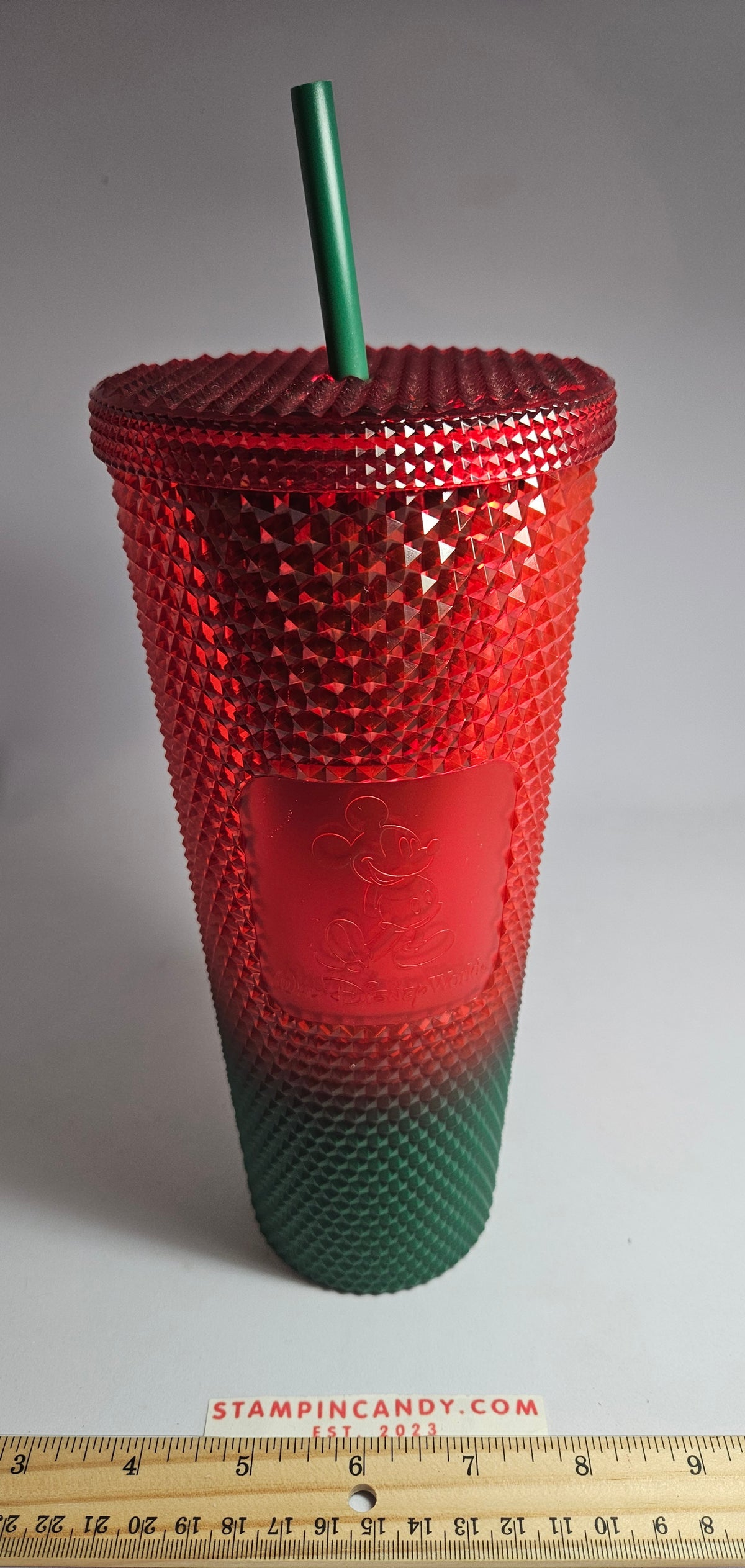 Starbucks/Disney 2021 - 24 oz Studded Holiday/Christmas Mickey Mouse Tumbler