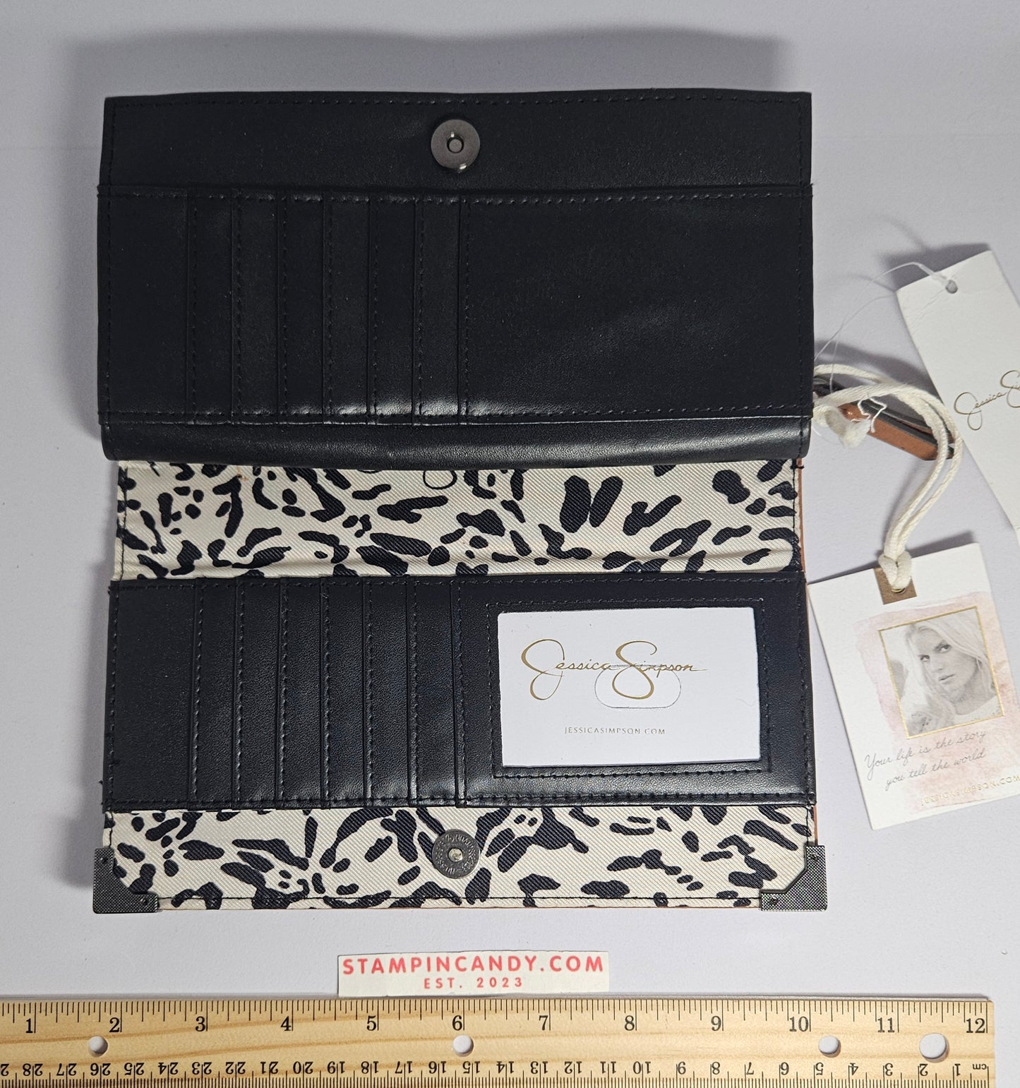 Jessica Simpson Brown Wallet - New With Tags