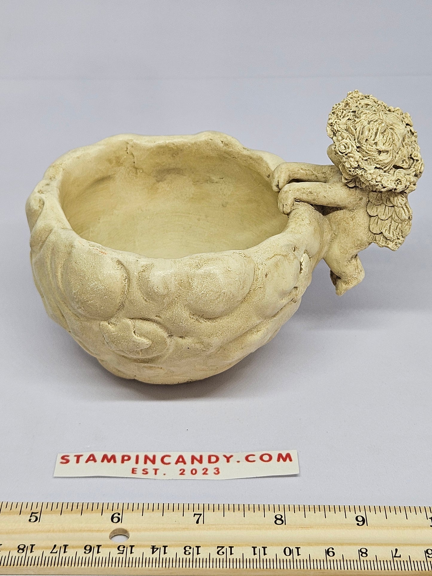 Cast Art - Ganz - Cherub Jewelry / Trinket Bowl