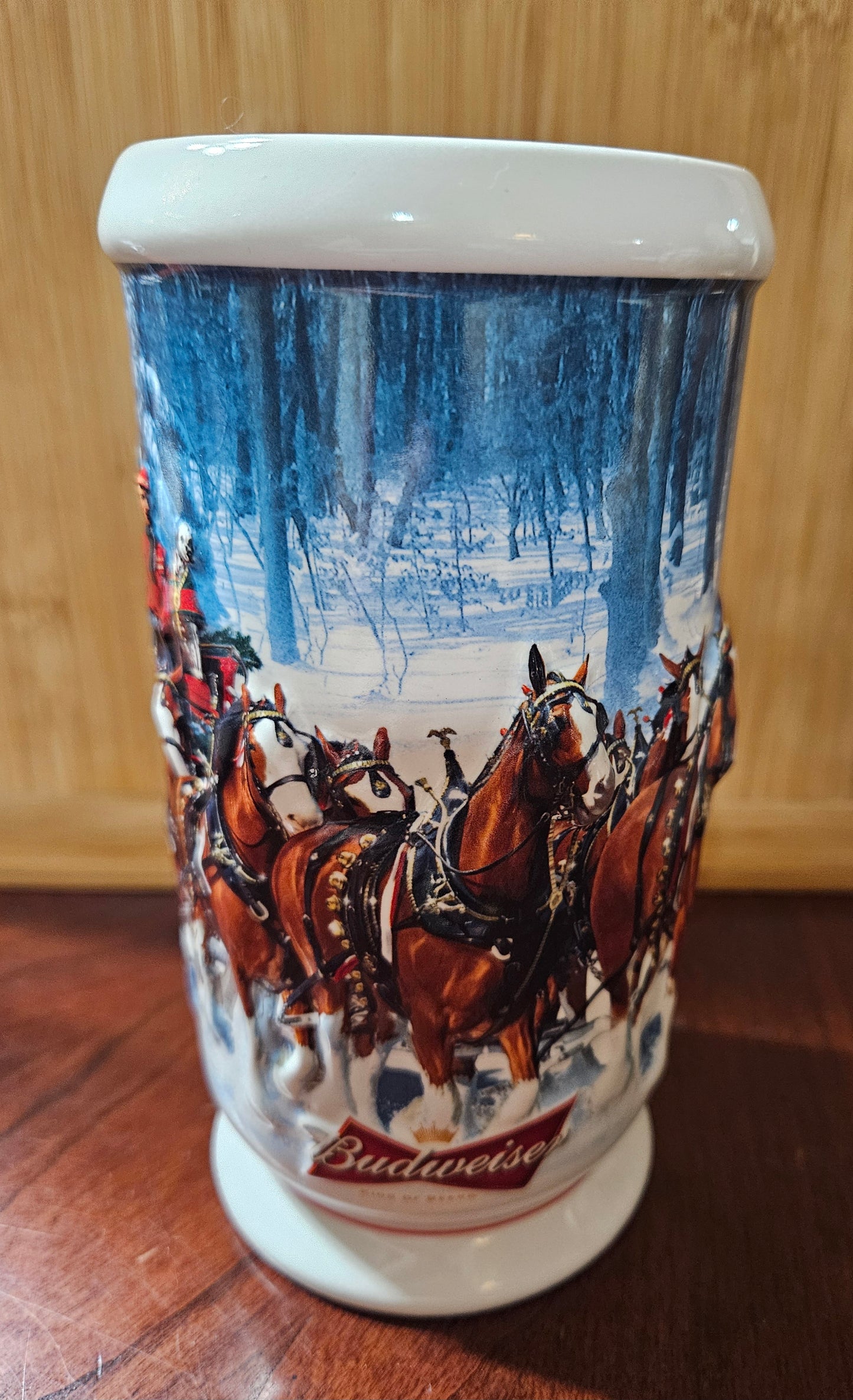 Budweiser 2007 Christmas Stein