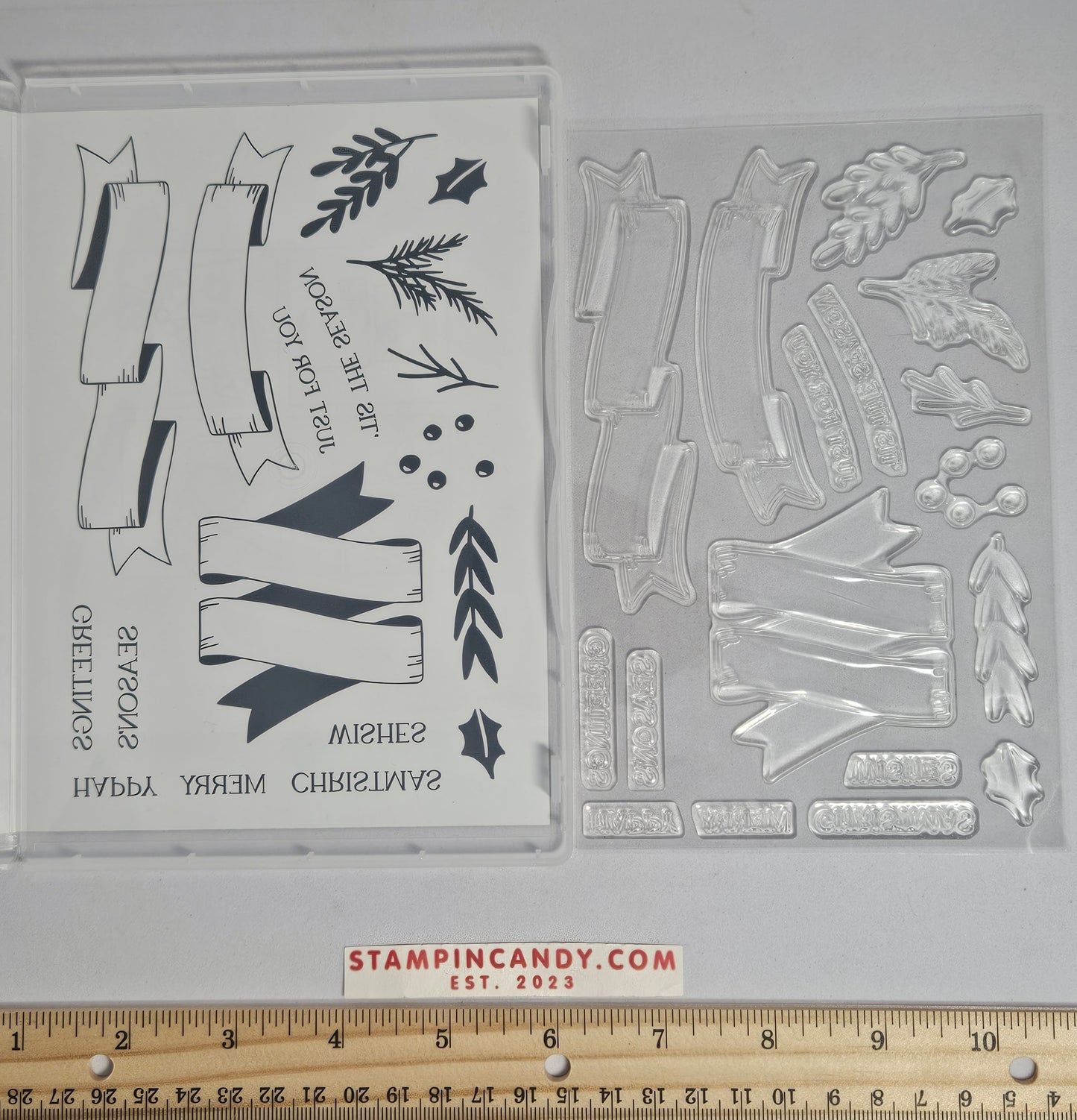 Stampin Up - Christmas Banners with Christmas Banners Dies