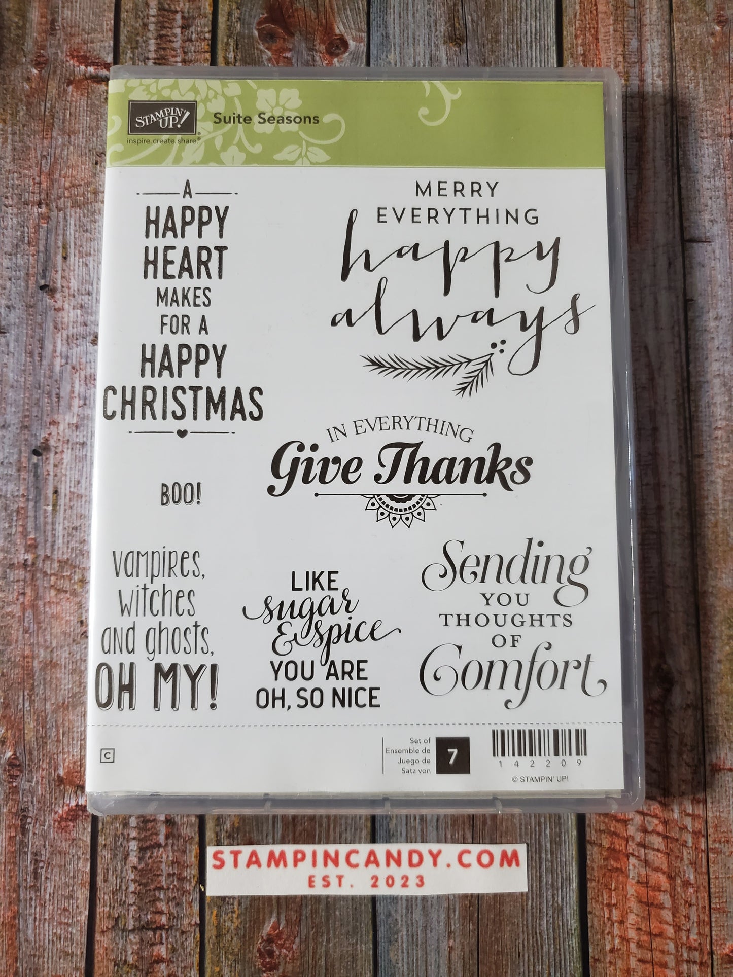 Stampin' UP! "Suite Seasons" Stamp Set