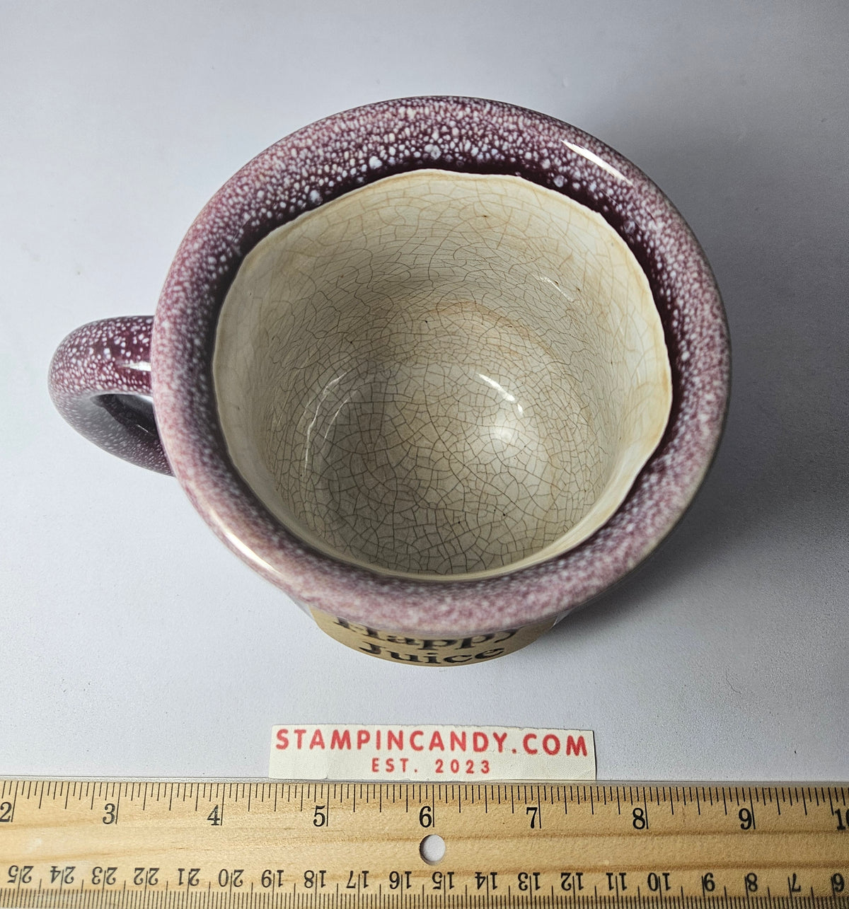 "Happy Juice" Stoneware Deneen Pottery Mug