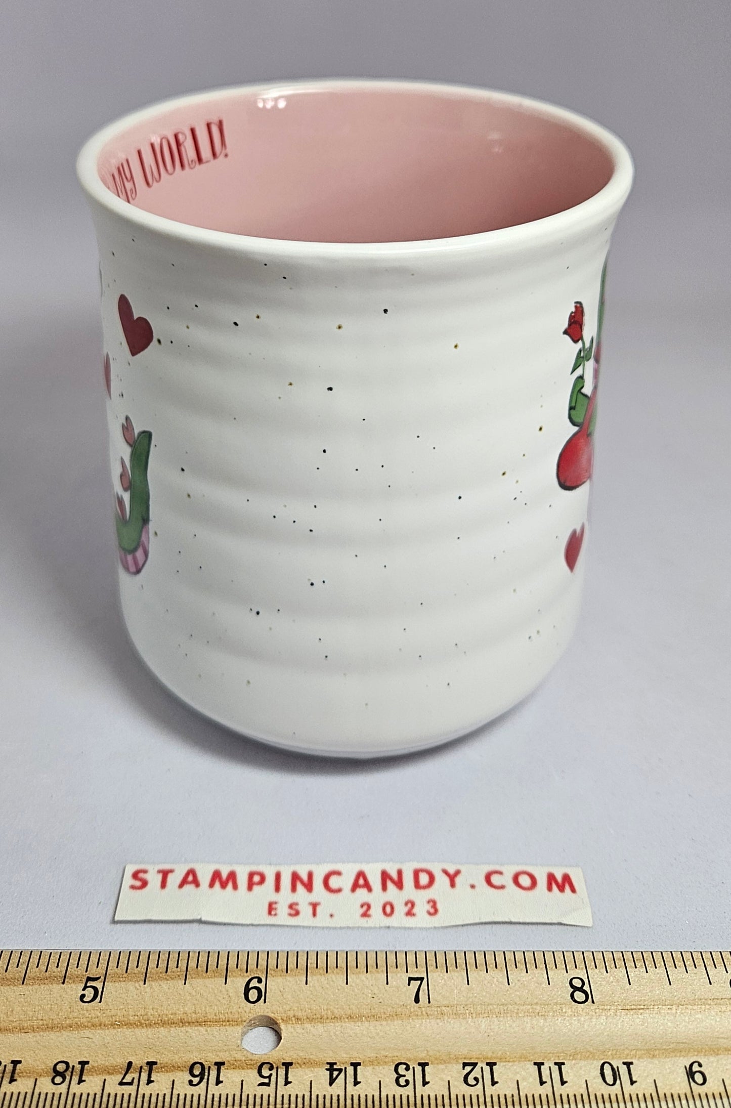 "You Croc My World" Mug