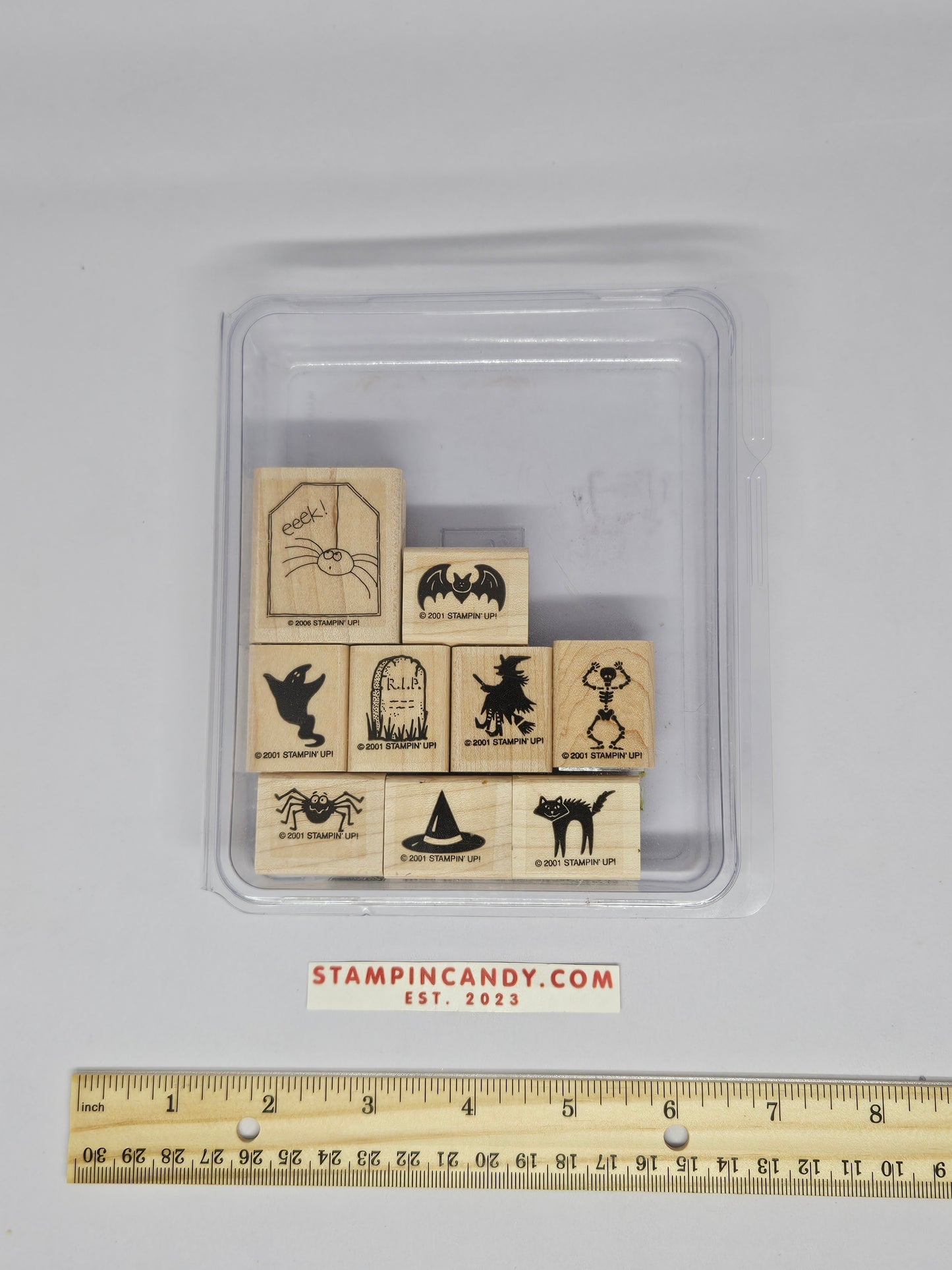 Stampin Up - Bitty Boos *MISSING 4 STAMPS*