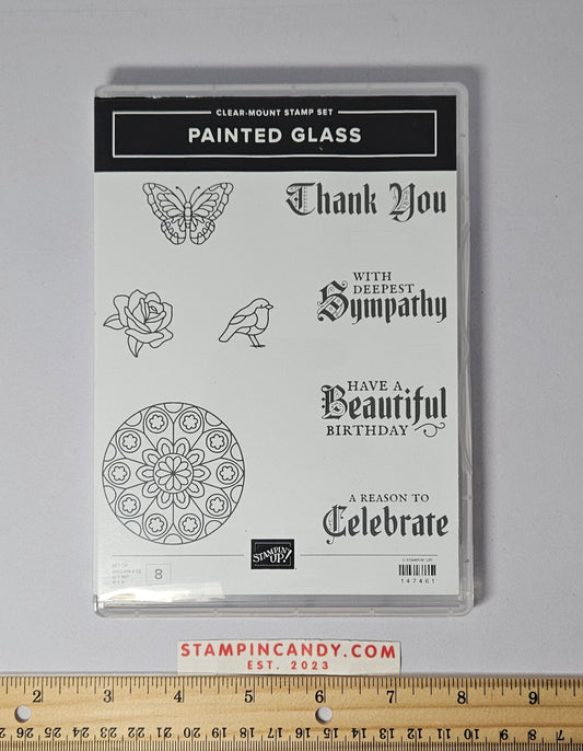 Stampin Up - Painted Glass