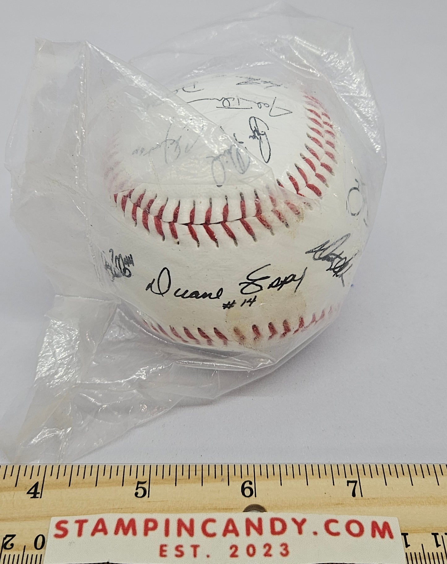 Las Vegas Stars Baseball - Signature Stamped Souvenir Ball