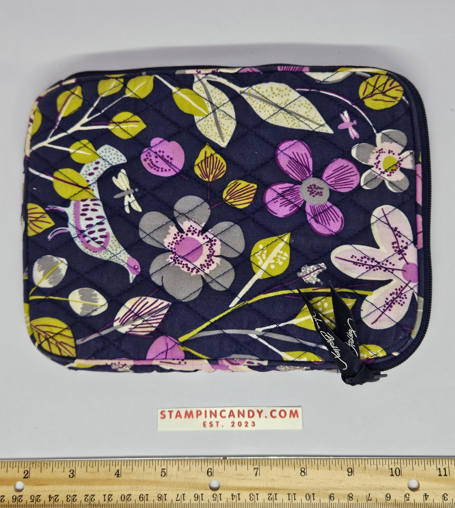 Vera Bradley - Blue Wallet with Flowers