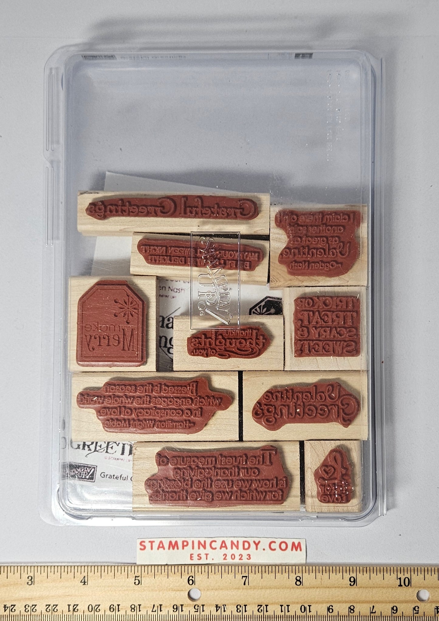 Stampin Up - Grateful Greetings *Missing 2 Stamps*