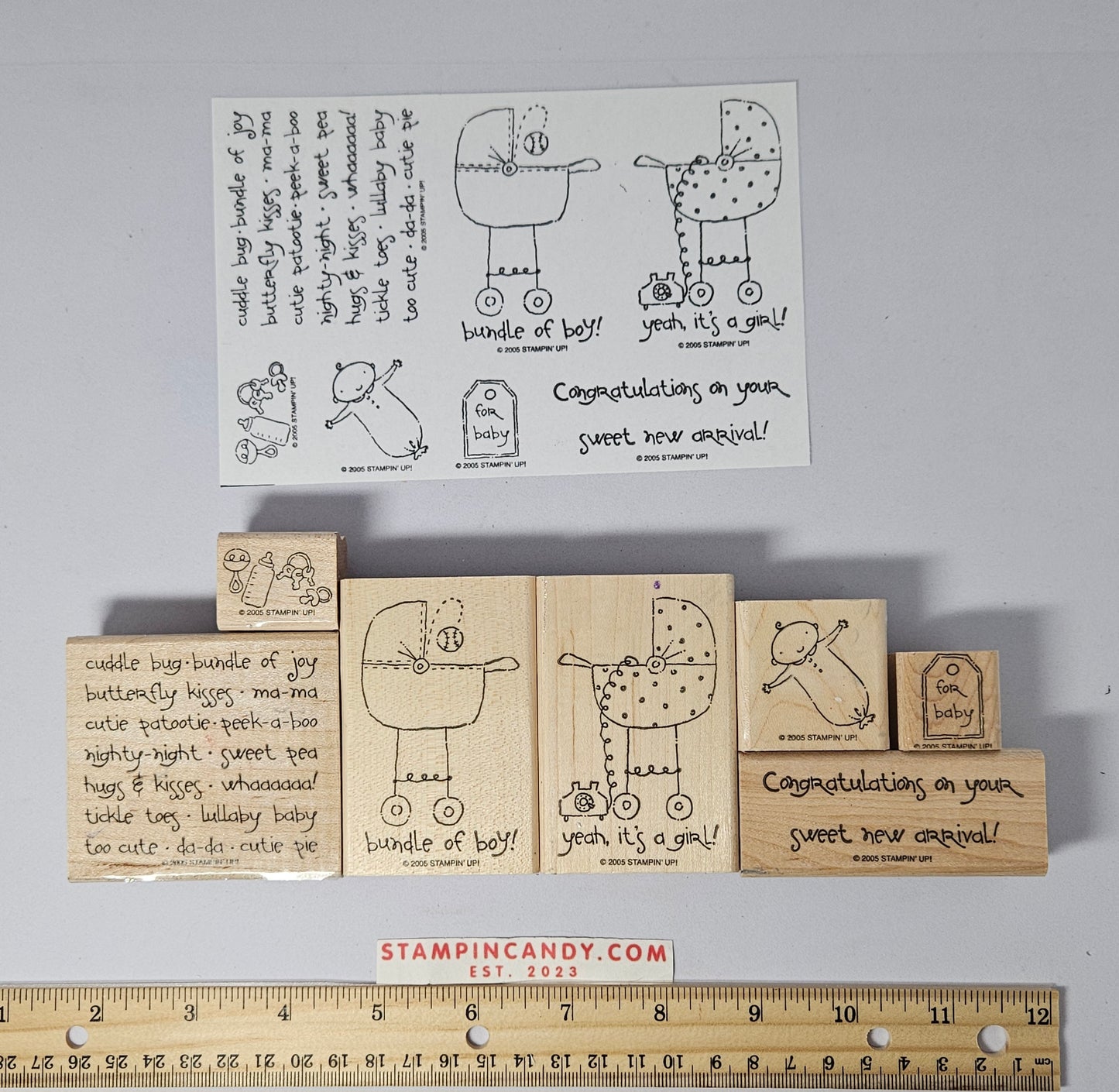 Stampin Up - Baby Talk