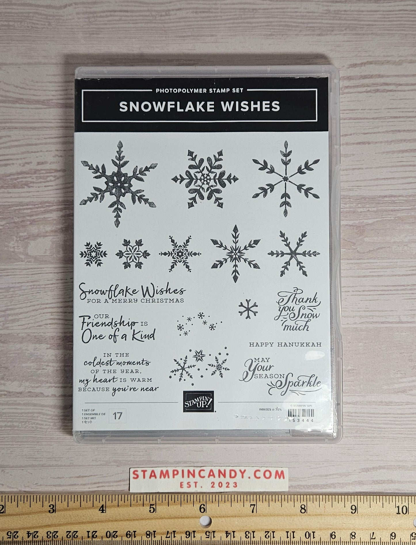 Stampin Up - Snowflake Wishes