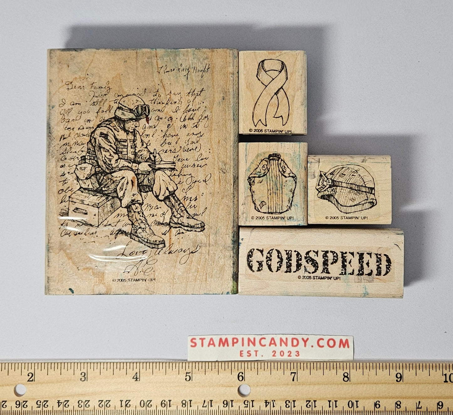 Stampin Up - Godspeed *Missing 1 Stamp*