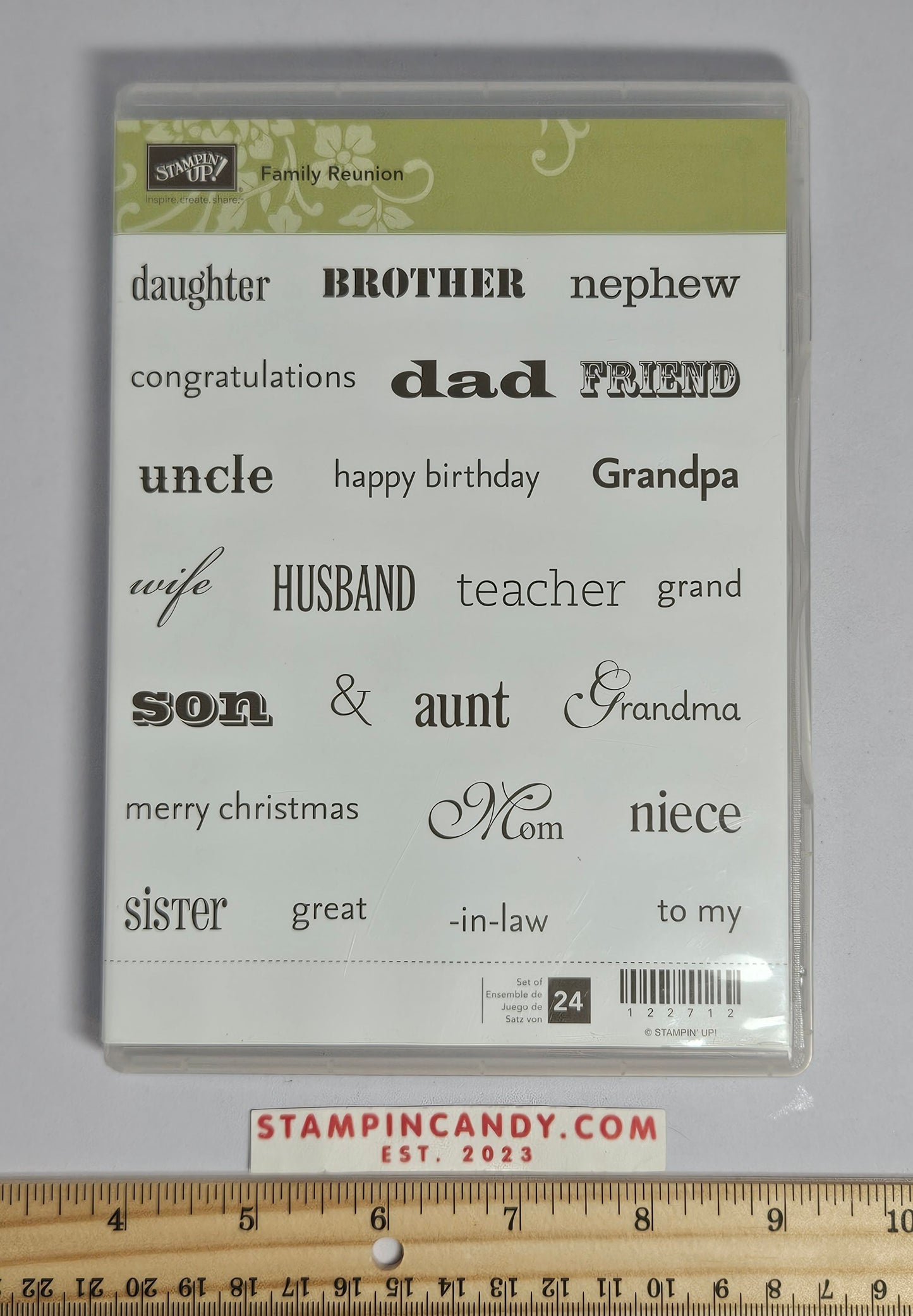 Stampin Up - Family Reunion