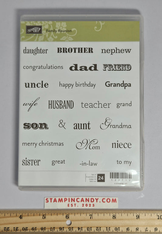 Stampin Up - Family Reunion