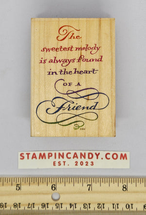 Sweet Melody Stamp - All Night Media 194H