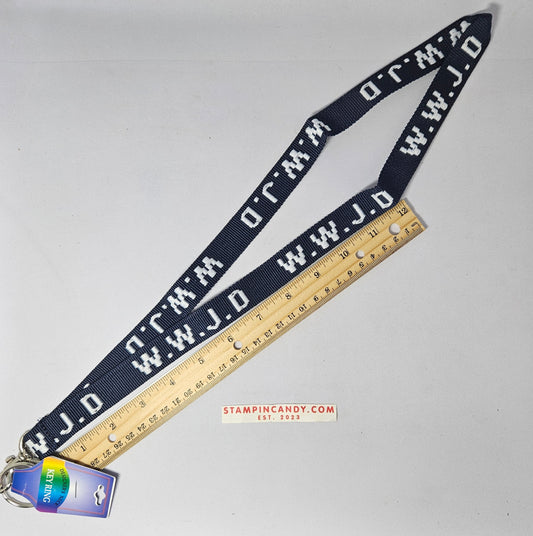 WWJD (What Would Jesus Do) Lanyard 20 inch