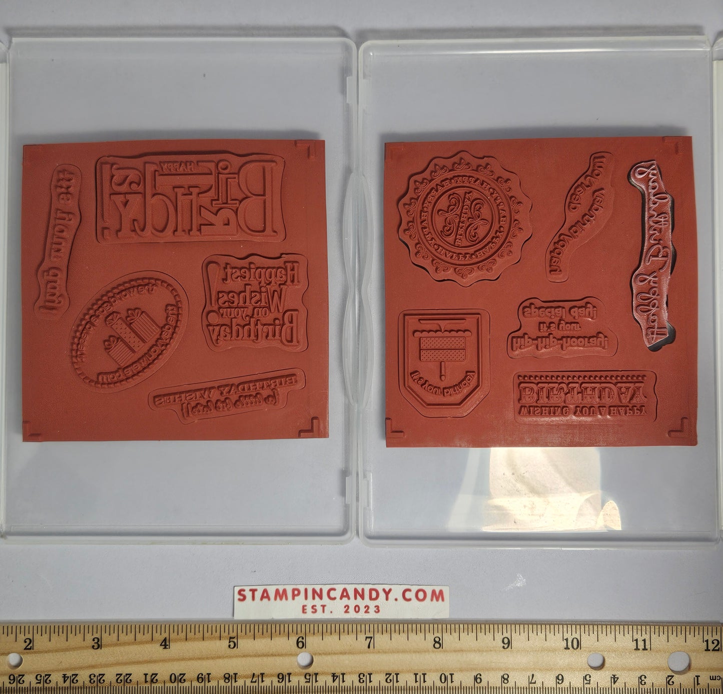 Stampin Up - Happiest Birthday Wishes 1 + 2