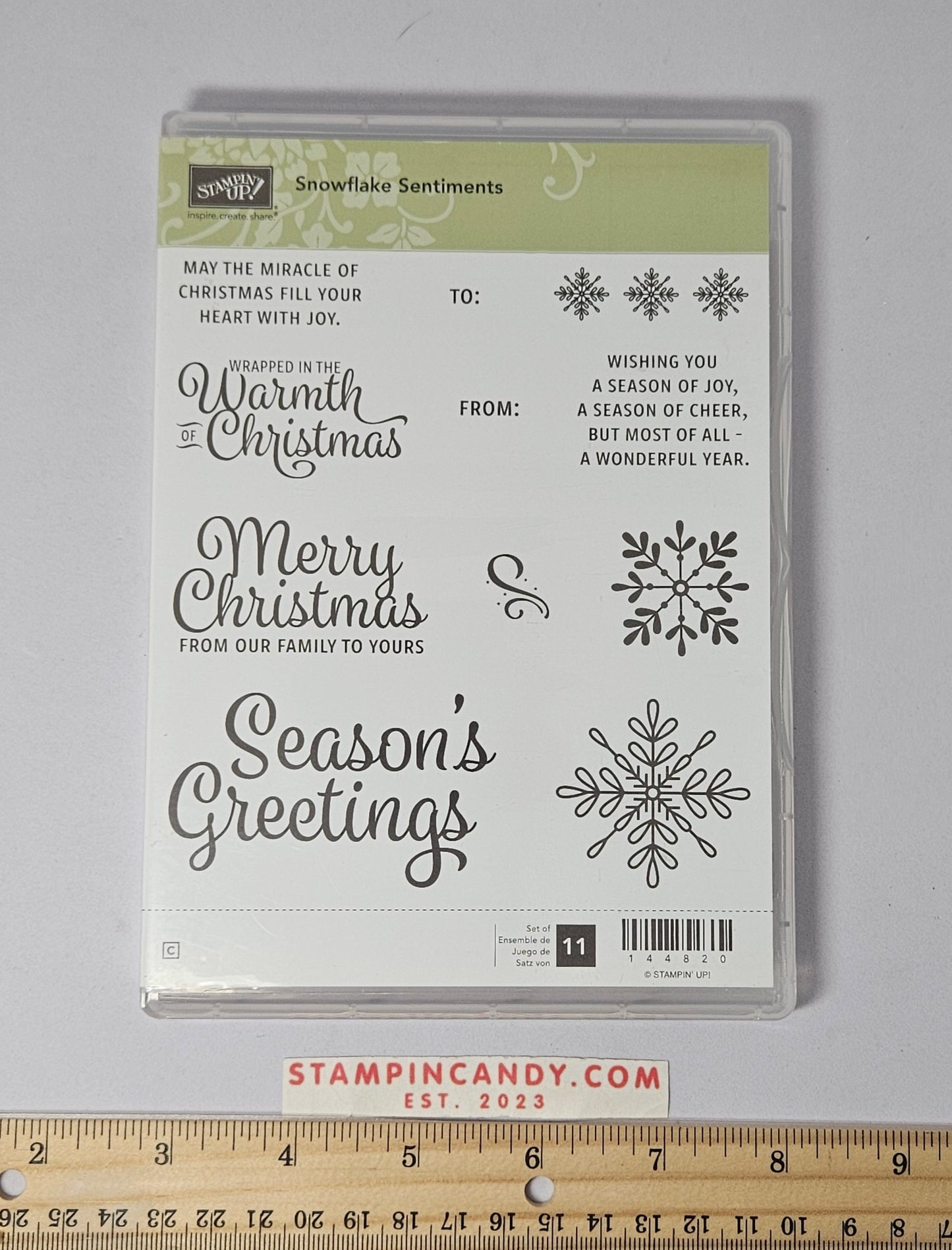 Stampin Up - Snowflake Sentiments