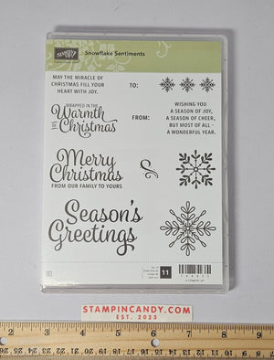 Stampin Up - Snowflake Sentiments