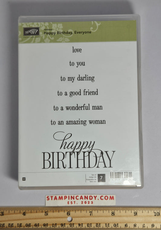 Stampin Up - Happy Birthday, Everyone