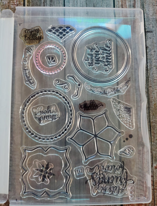 Stampin Up - Eastern Beauty with Eastern Medallion Dies
