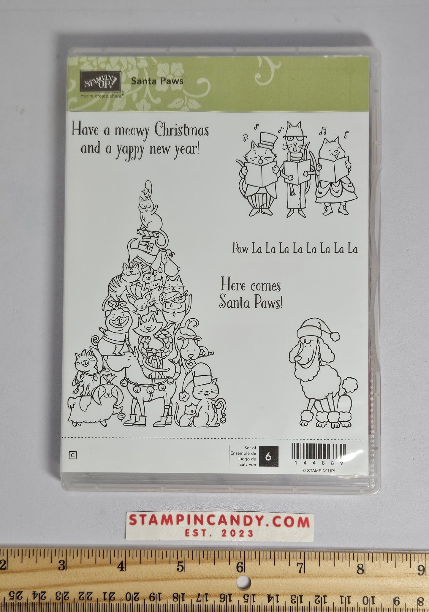Stampin Up - Santa Paws