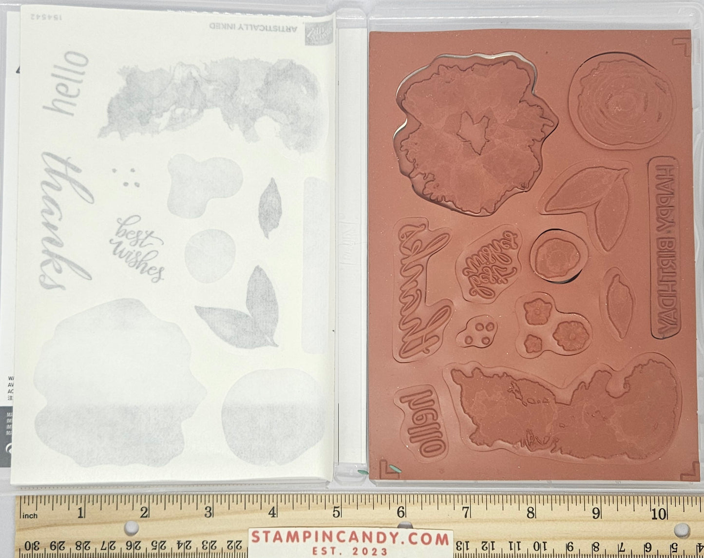 Stampin Up - Artistically Inked with Artistic Dies