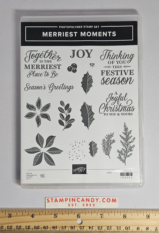 Stampin Up - Merriest Moments (Missing 2 Stamps)