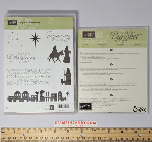 Stampin Up - Night in Bethlehem w/ Bethlehem Dies